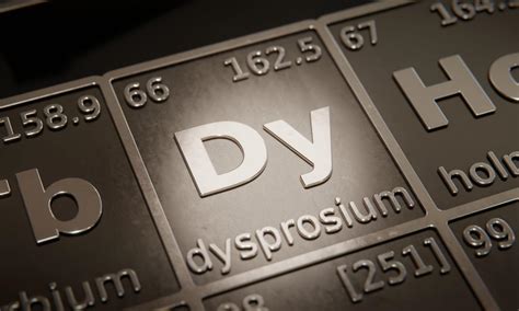  Dysprosium: The Rare-Earth Magnet That Makes Everything Spin Faster!